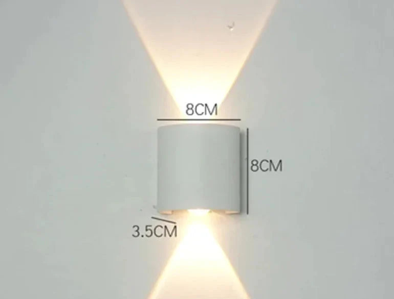 Waterproof LED Wall Lamp for Indoor & Outdoor Anti Spier