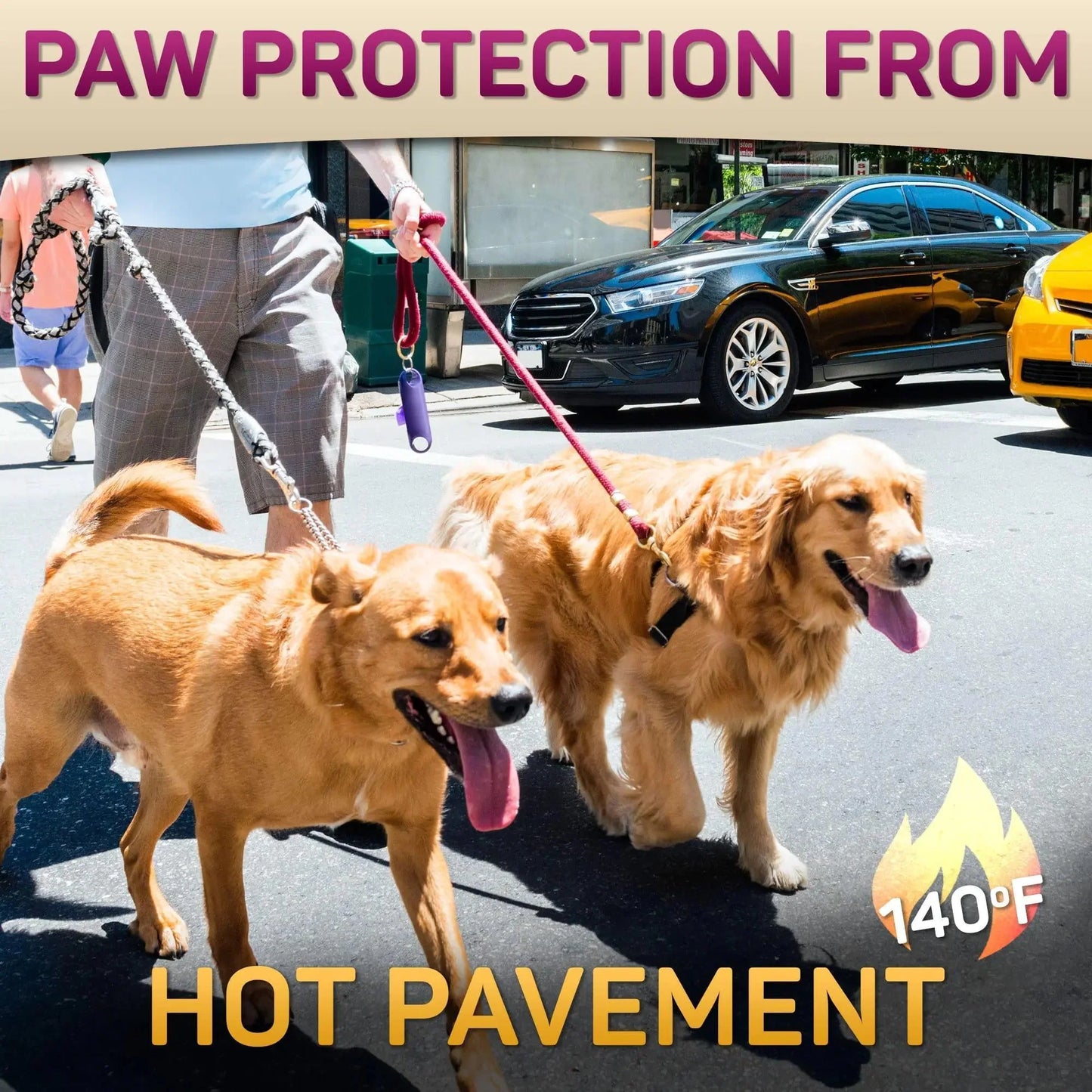Natural Dog Paw Balm Dog Paw Protection for Hot Pavement Dog Paw Wax 2 oz Anti Spier