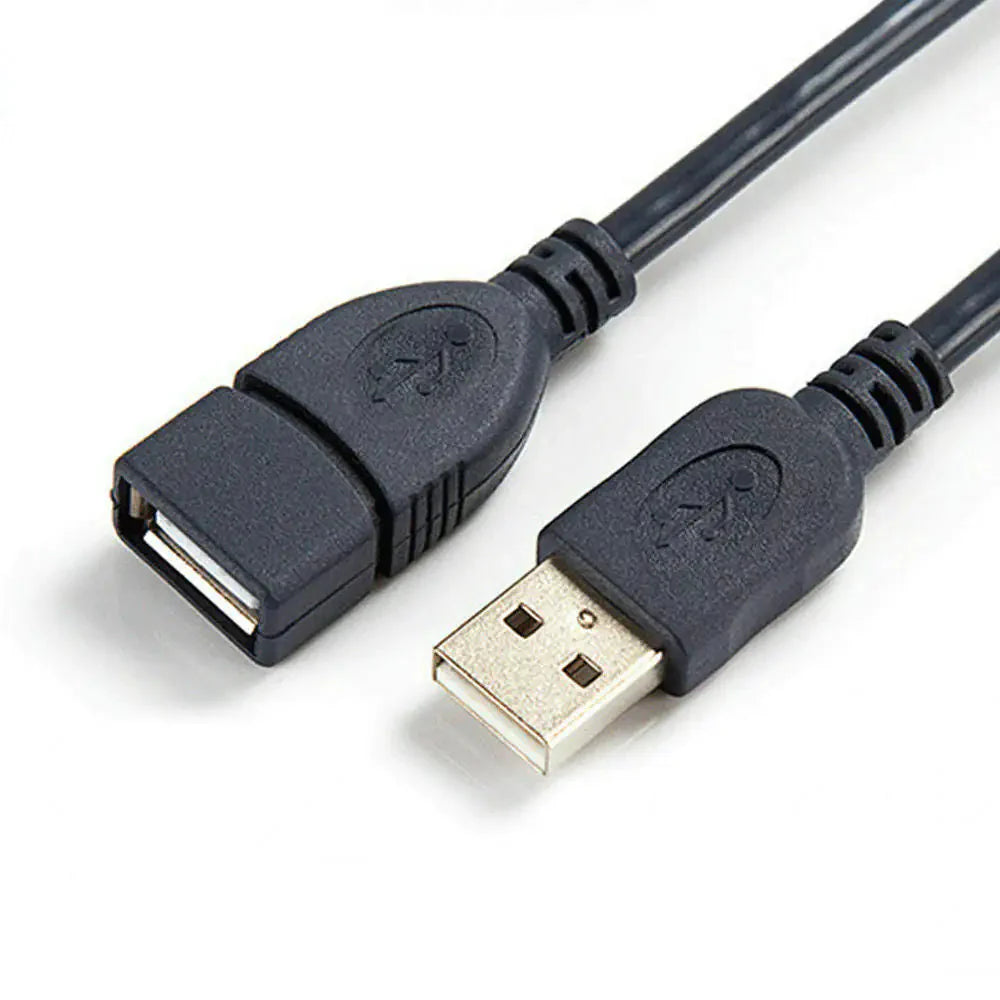 6FT USB 2.0 Male to Female Extension Data Charger Cable Cord Adapter M/F 6 Feet Anti Spier