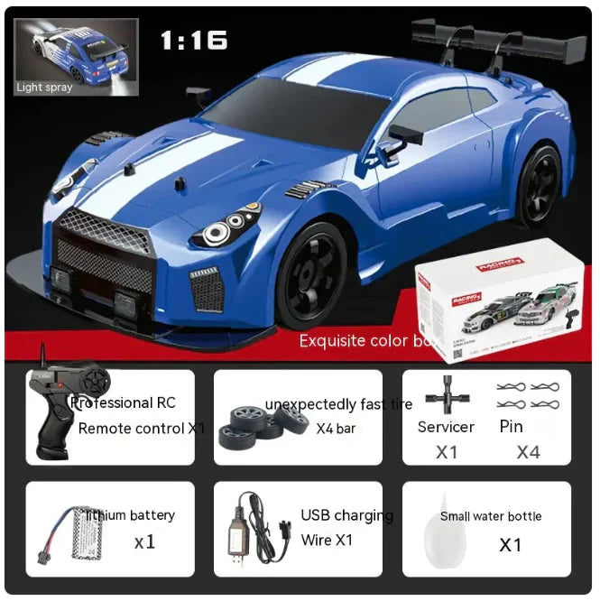 Wireless RC Charging Car for Boys Anti Spier