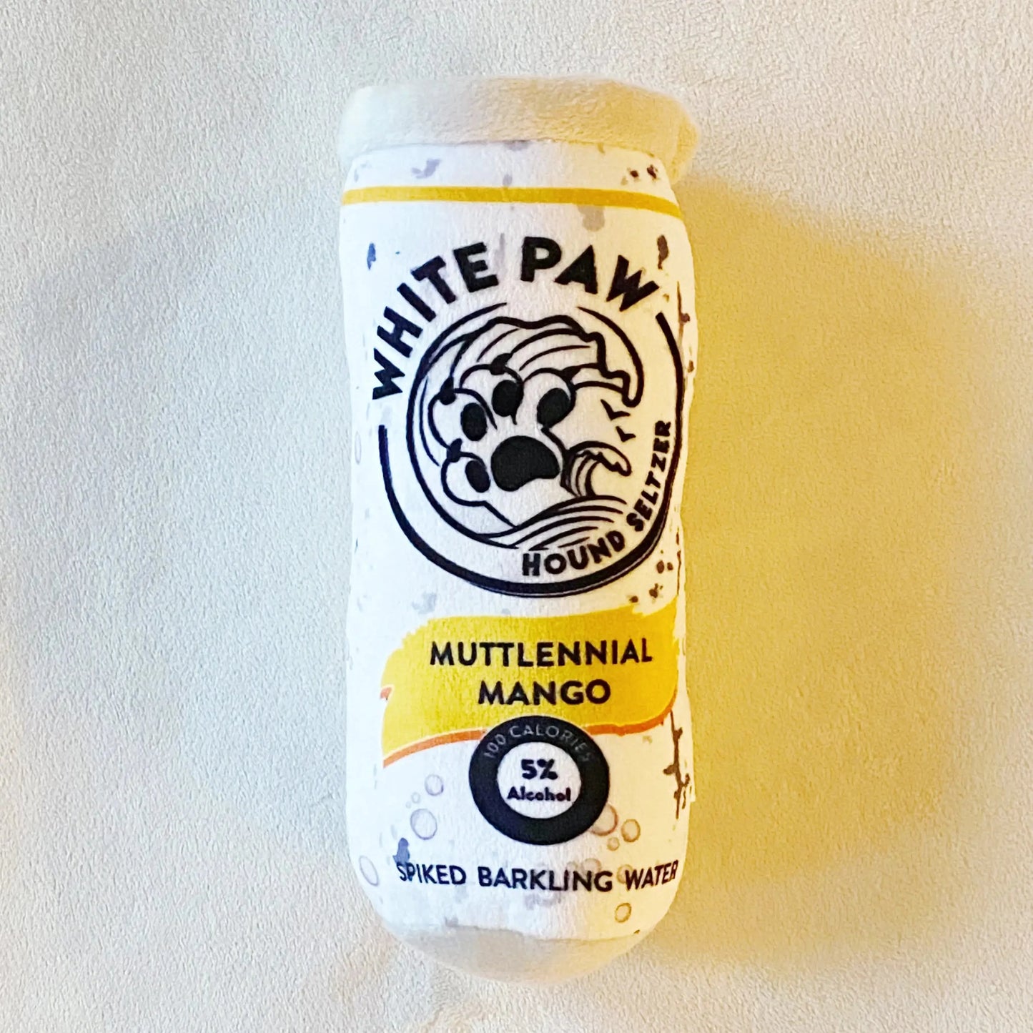 White Paw Bark Dog Toy Anti Spier