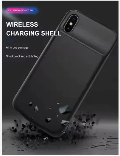 Rechargeable Power Bank Phone Case battery charging phone case Wireless Charger Battery Case For Iphone 15 Anti Spier