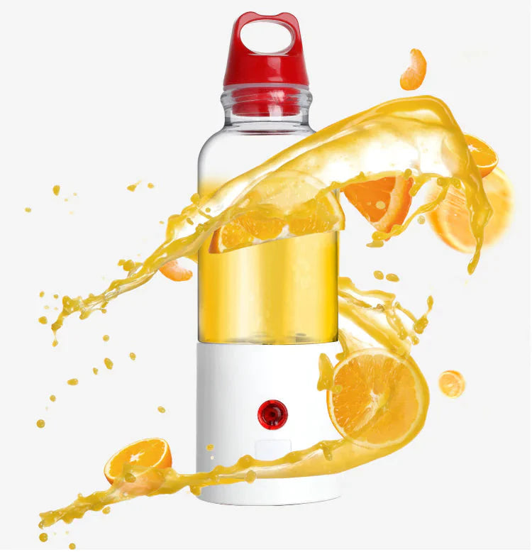 High-Power Portable Juicer Cup with Detachable Lid Anti Spier