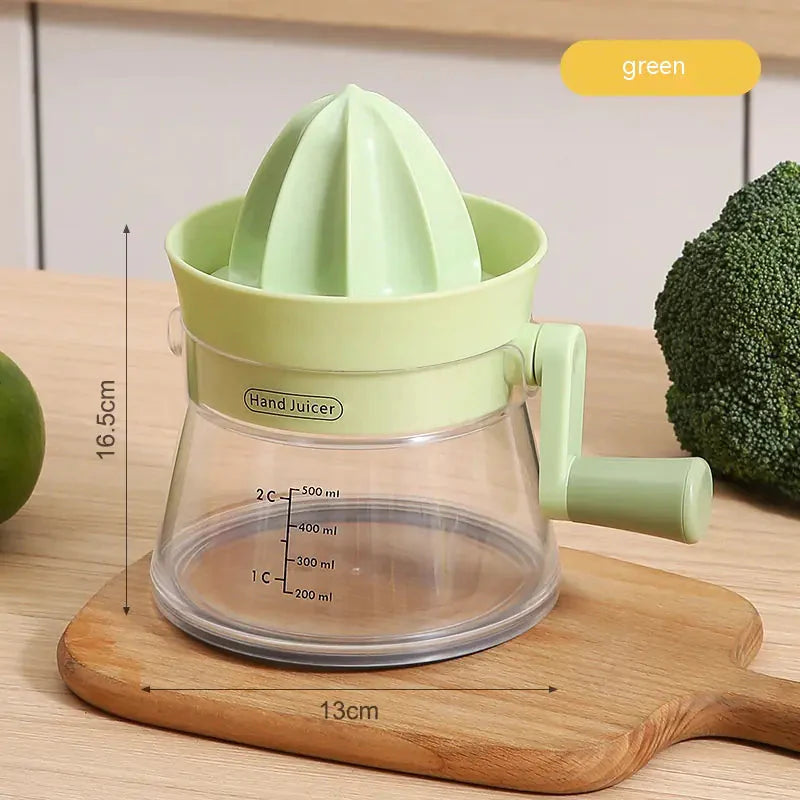 Multi-Functional Manual Juicer for Kitchen Use Anti Spier