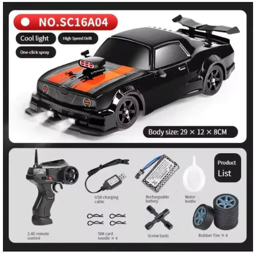 Wireless RC Charging Car for Boys Anti Spier