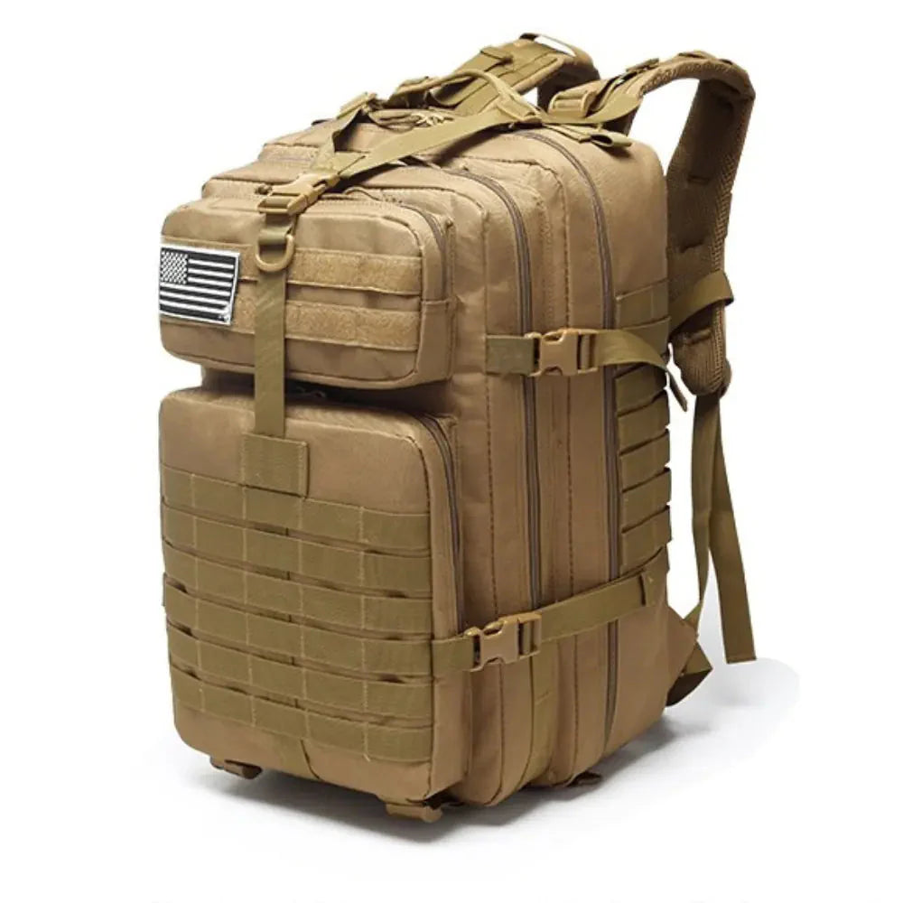 42L Tactical Backpack Bag with USA Patch Anti Spier