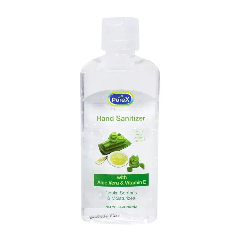 Aloe Vera Travel Hand Sanitizer- 3.4oz Anti Spier