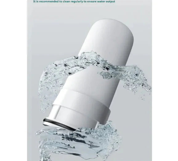 Installation-Free Faucet Water Purifier with Dual Output Anti Spier
