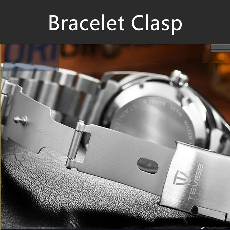 Luxury Men's Casual Quartz Watch Anti Spier