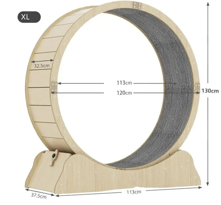 Purr Fit Cat Running Wheel Anti Spier