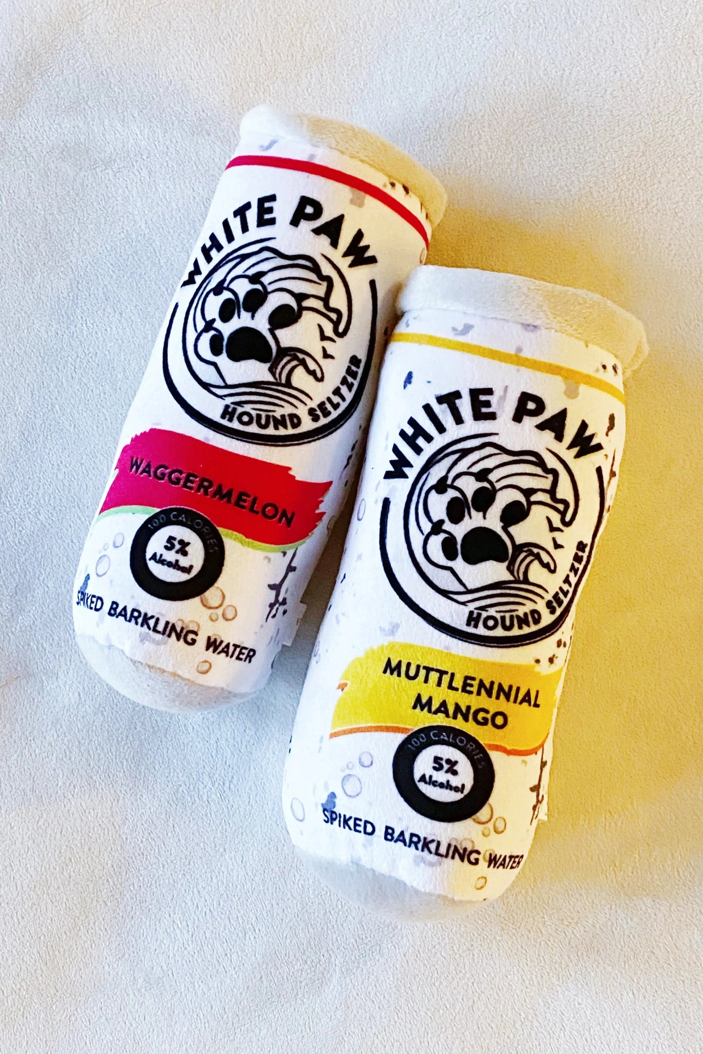 White Paw Bark Dog Toy Anti Spier