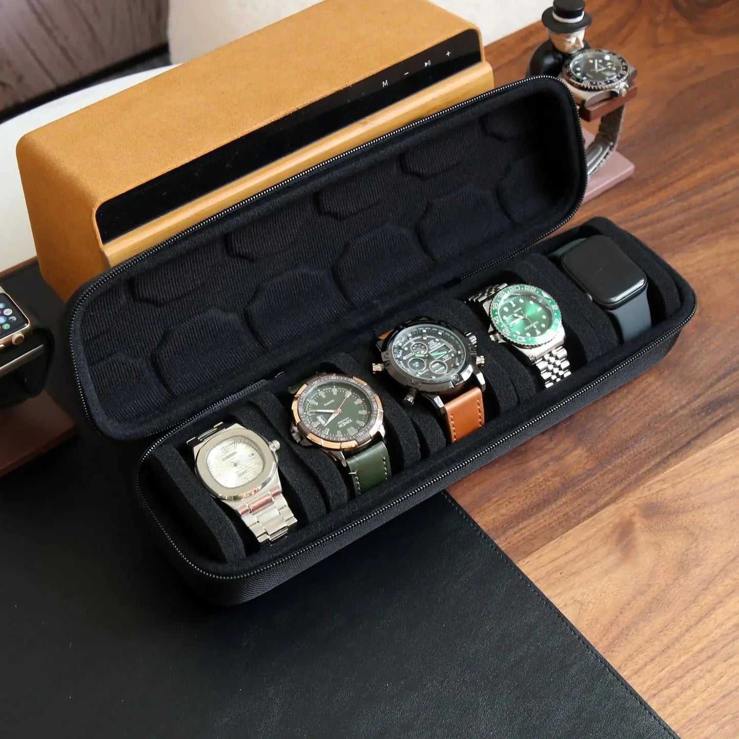 Timekeeper™ - Travel Watch Case Anti Spier
