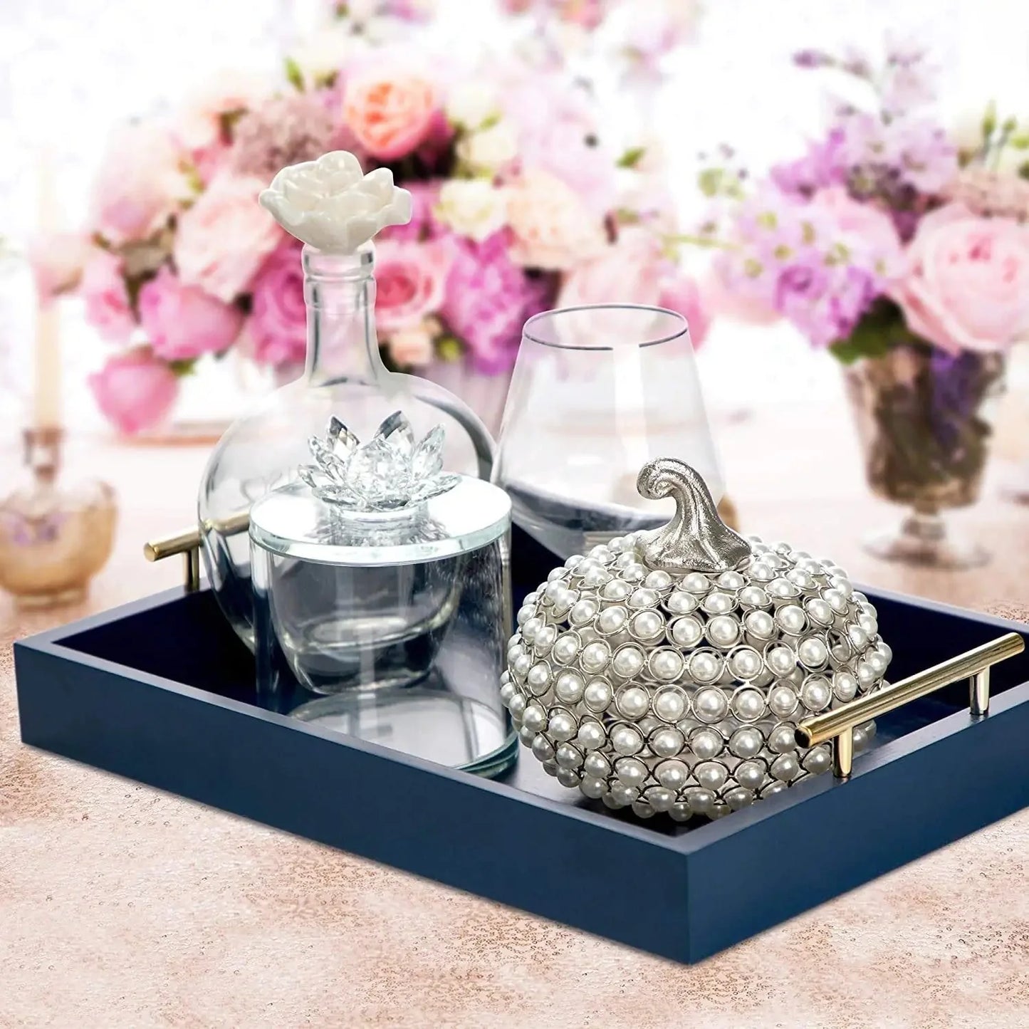 Modern and Sophisticated Ottoman Tray Anti Spier