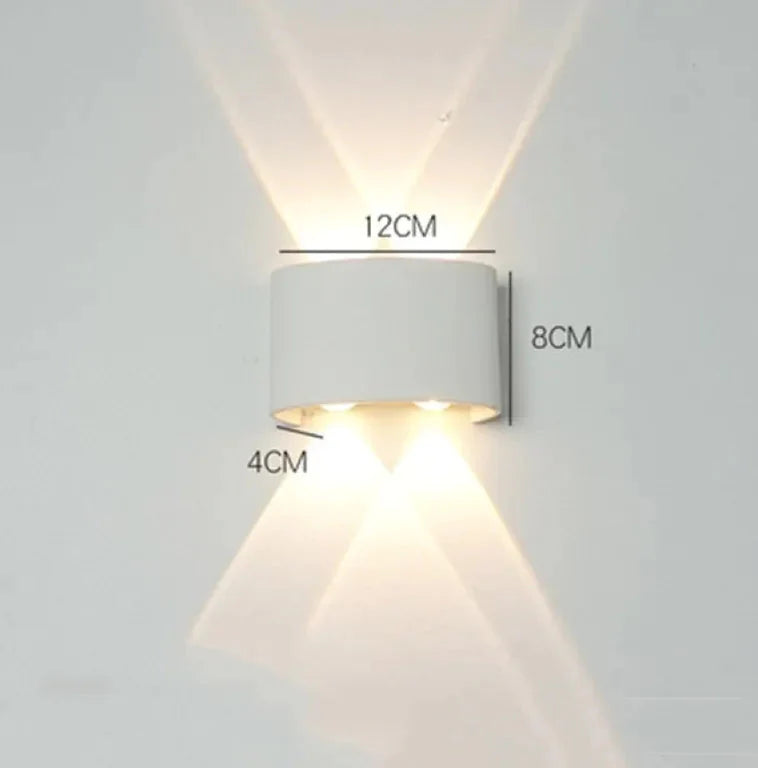 Waterproof LED Wall Lamp for Indoor & Outdoor Anti Spier