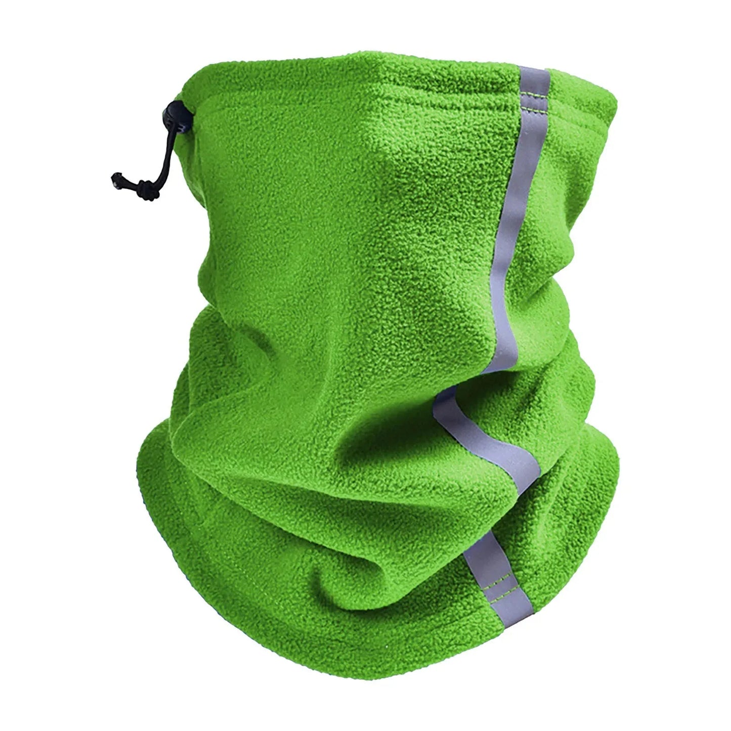 Winter Cycling Motorcycle Bandana Thermal Fleece Warm Buff Neck Scarf Face Cover Reflective Neck Tube Facemask Multi-Functional Anti Spier