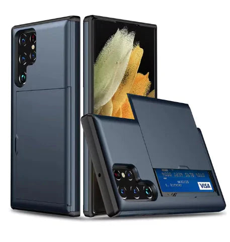 Samsung Wallet Case Anti Spier