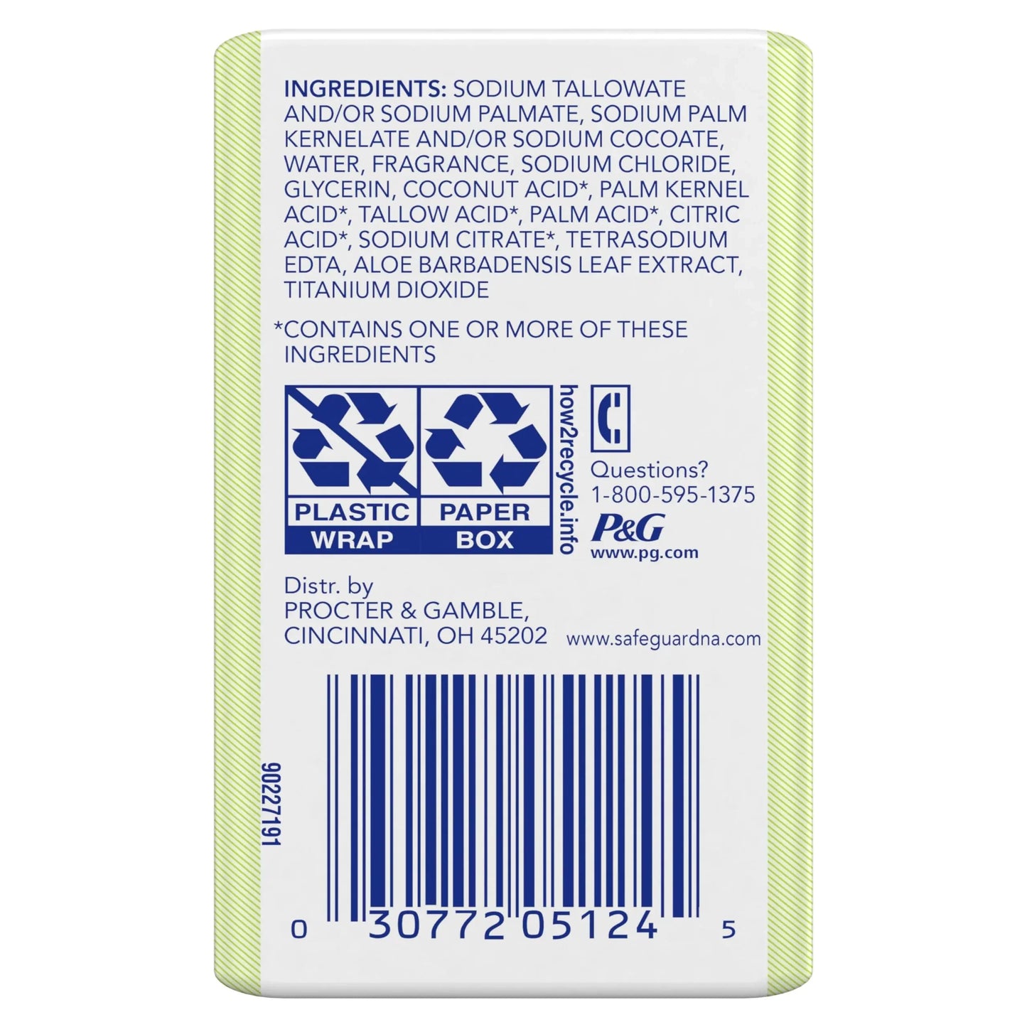 Safeguard Micellar Deep Cleansing Bath Bar Soap, Washes Away 99 Percent of Bacteria, Leaves Skin Soft, Fresh Clean Scent with Aloe, 3.2 oz (2 Count) 2 Count (Pack of 1) Anti Spier