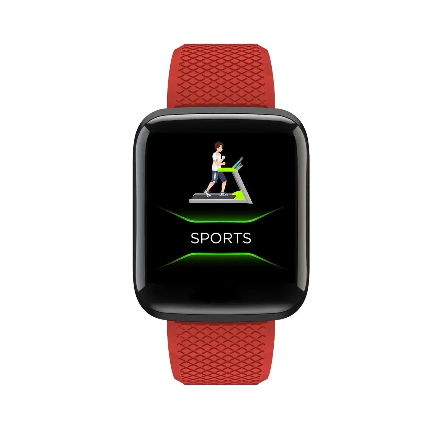 Polosmart PSSW11 Smart Life Smart Watch Red Anti Spier