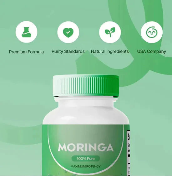 Moringa Leaves Capsules Anti Spier