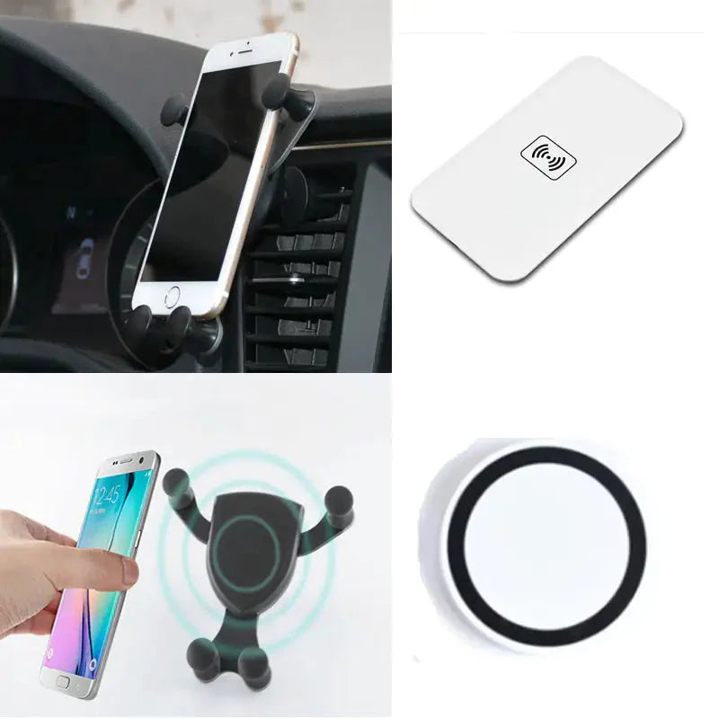 Home- Car- Travel Wireless Charger for iPhone And Smartphones Anti Spier