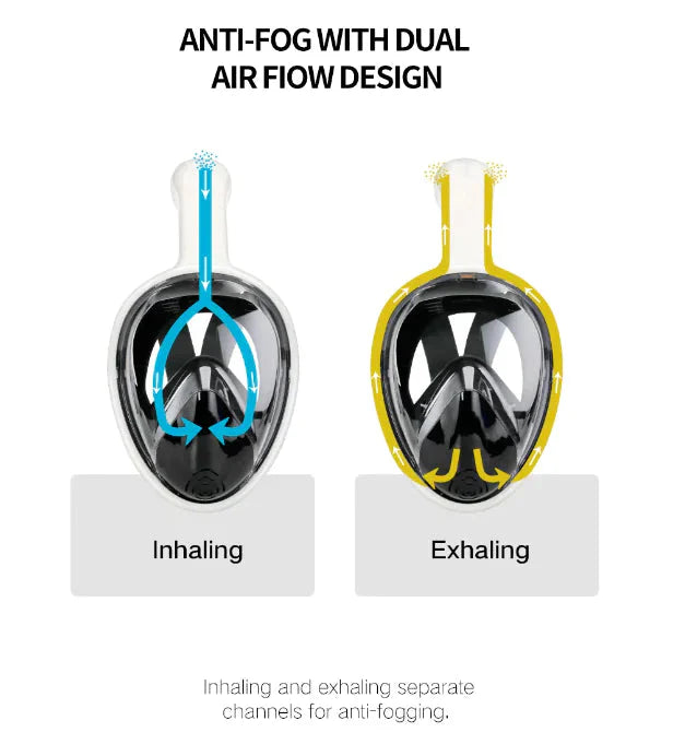 Full Face Scuba Diving Mask Anti Spier