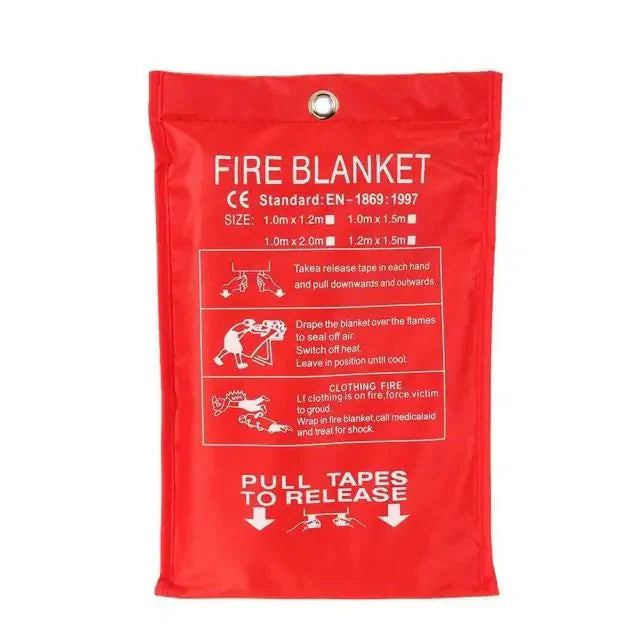 Fire Blanket Emergency Fiberglass Cloth Anti Spier