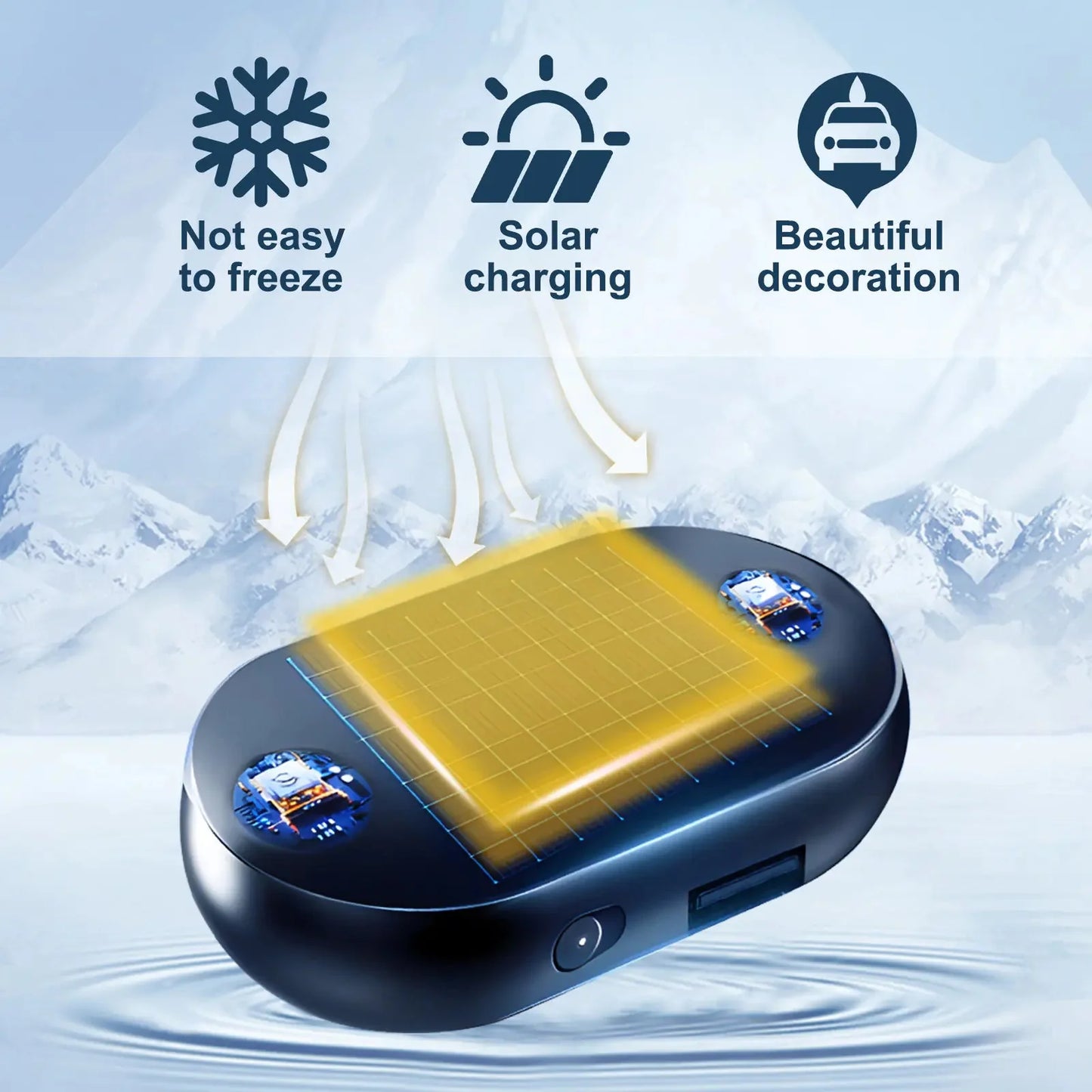 Car Snow Remover Car Windshield Rearview Mirror Deicing Fast Snow Melting Portable Anti-freezing Tool Anti Spier