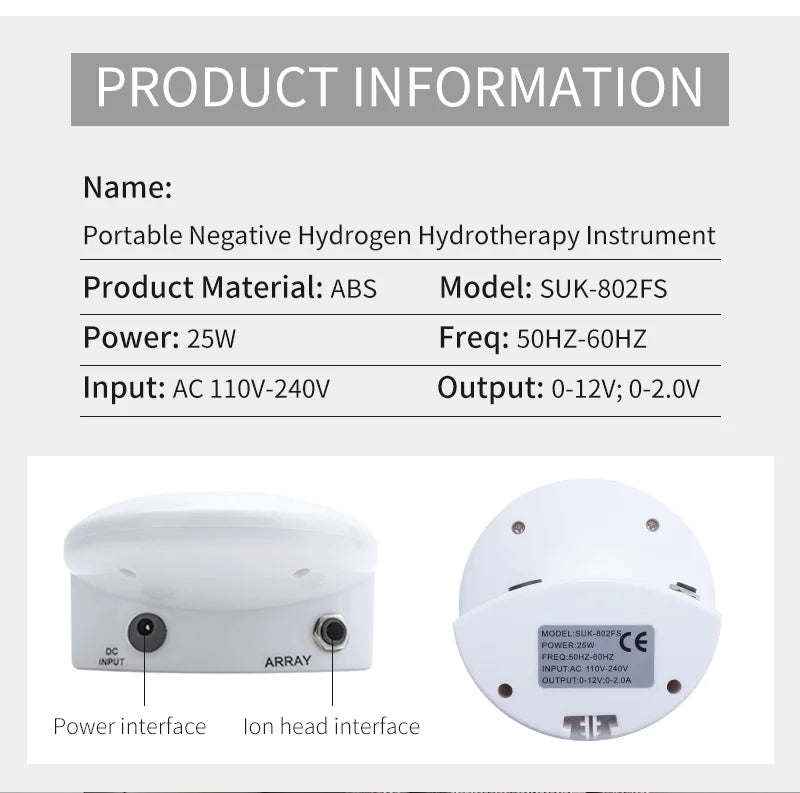 Ion Foot Bath Detox Machine