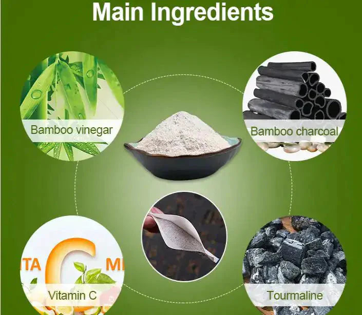 Bamboo Vinegar Detox Foot Patch - 20 Pack Anti Spier