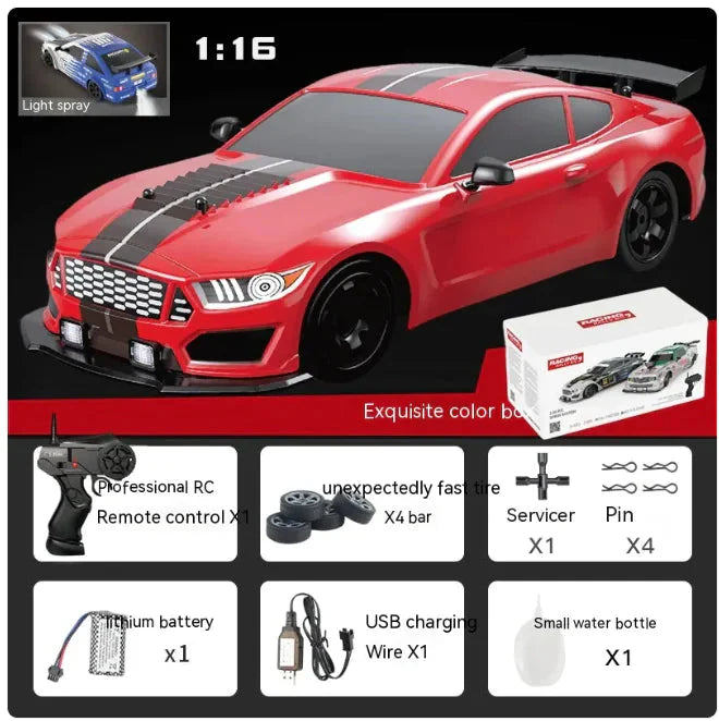 Wireless RC Charging Car for Boys Anti Spier