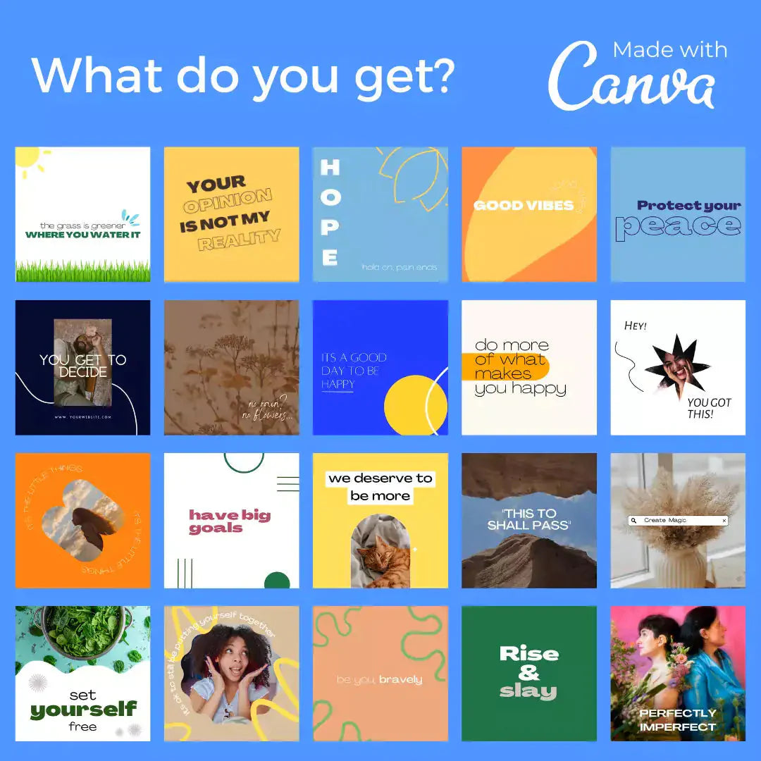 Downloadable Instagram Content Quote 100 Template Anti Spier