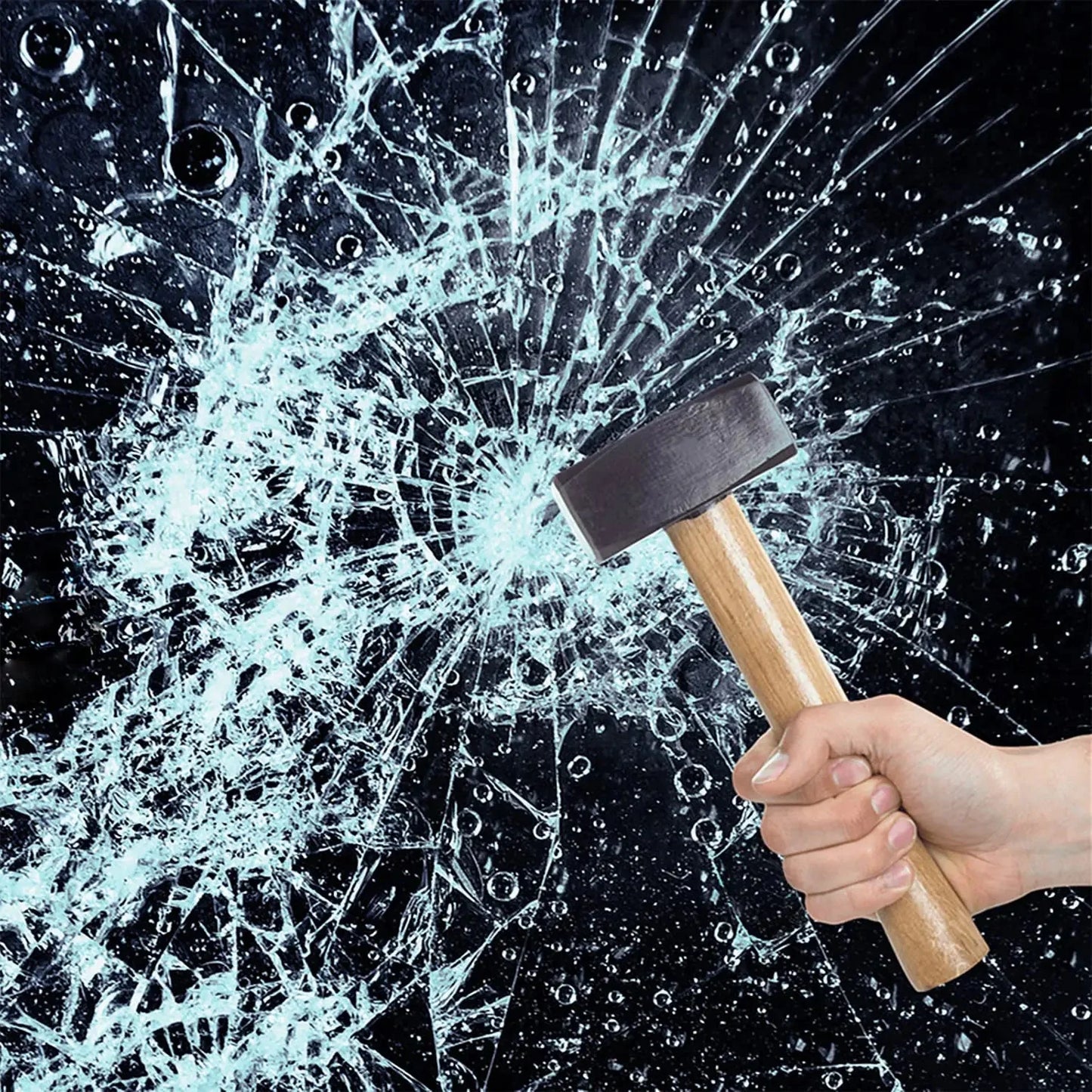 4 Mil Clear Security and Safety Window Film Shatterproof Film for Glass Windows Anti Shatter Tempered Glass Cover Clings Film for Home and Office Anti Spier