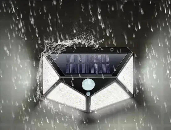 Solar Lamp With Motion Detector Anti Spier