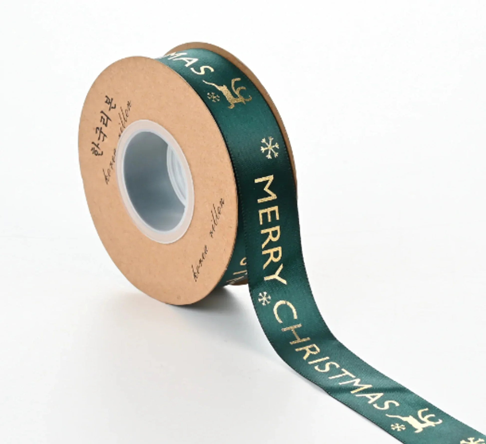 Ribbon Printed Christmas Design Decoration Gift Packing Anti Spier