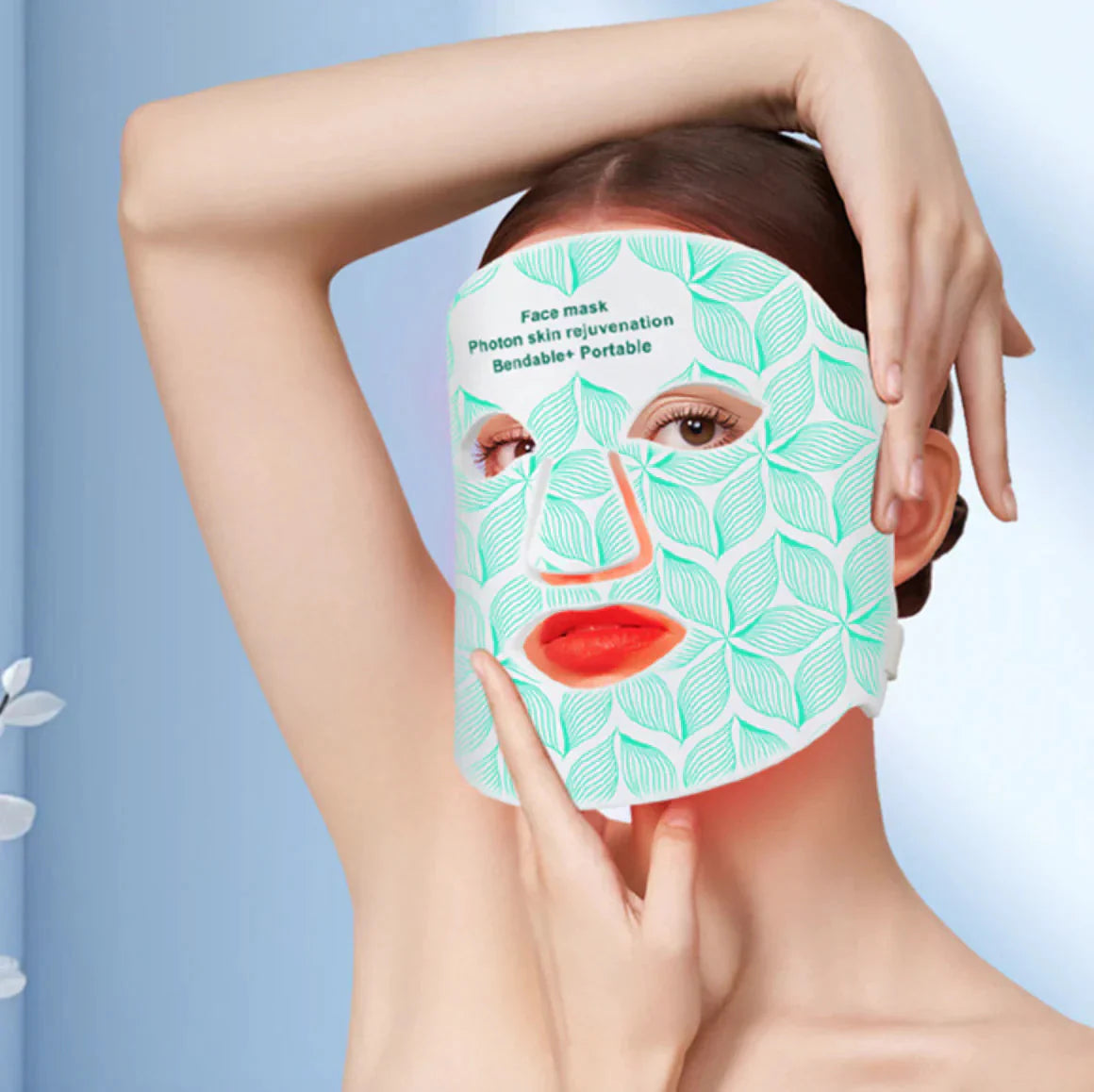 LED Silicone Skin Rejuvenation Device Anti Spier