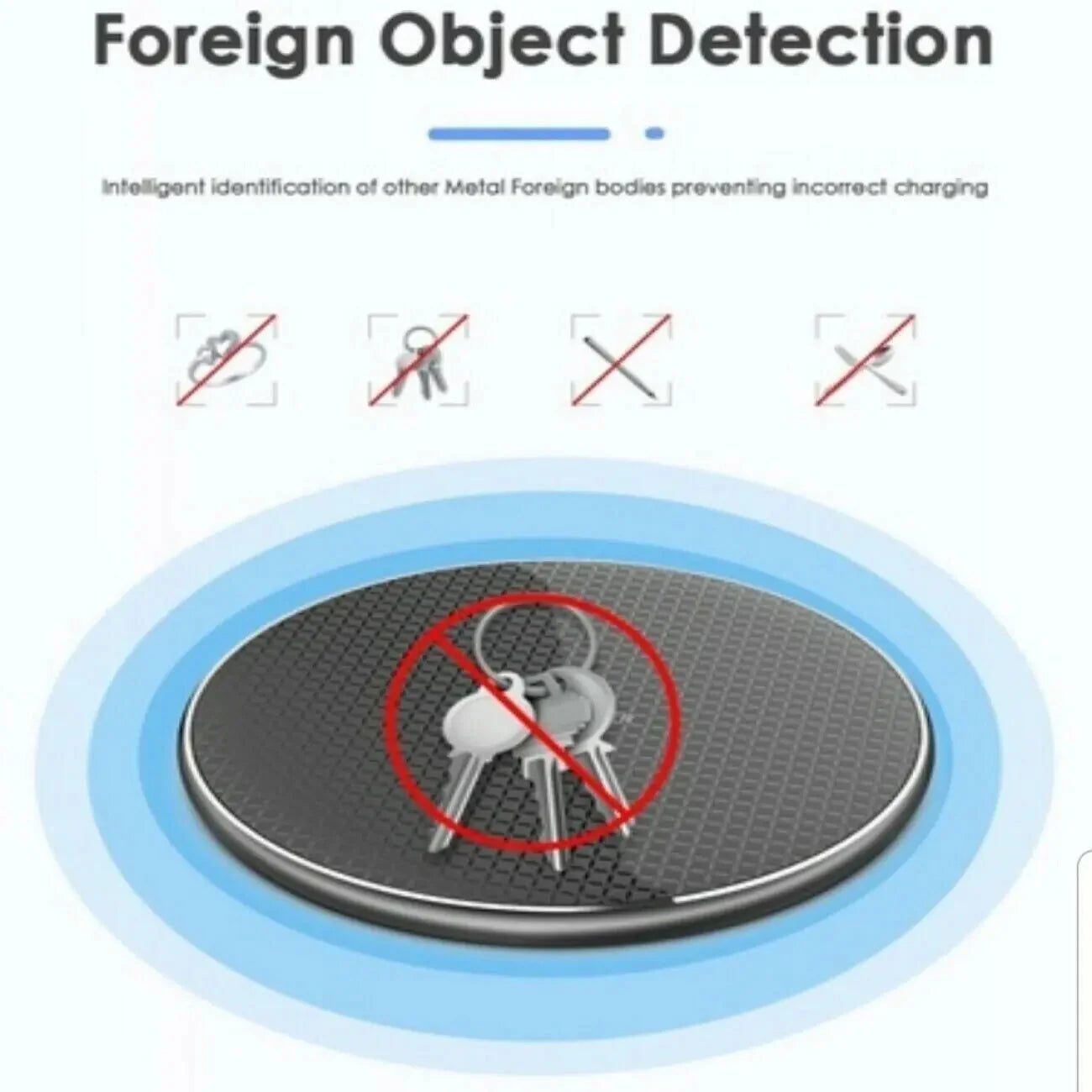 20W Wireless Charger Fast Charge Pad For Samsung iPhone XS Max X XR 12 13 Pro Anti Spier