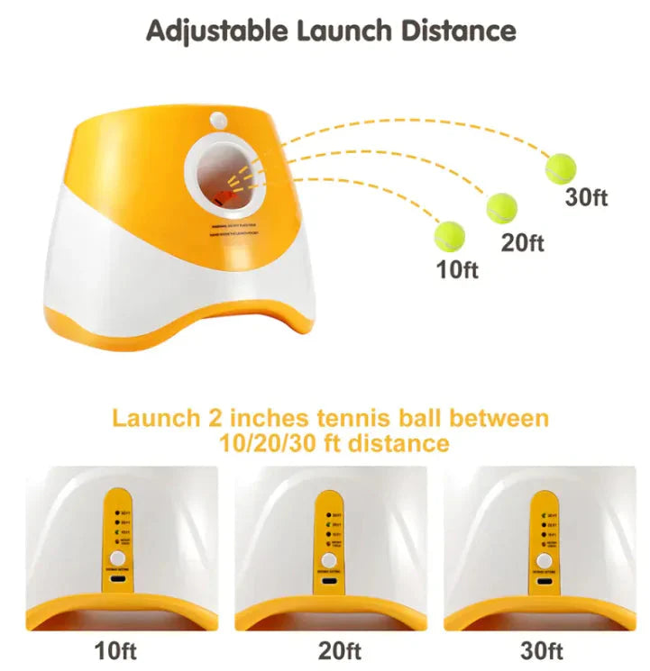 Automatic Dog Ball Thrower Anti Spier