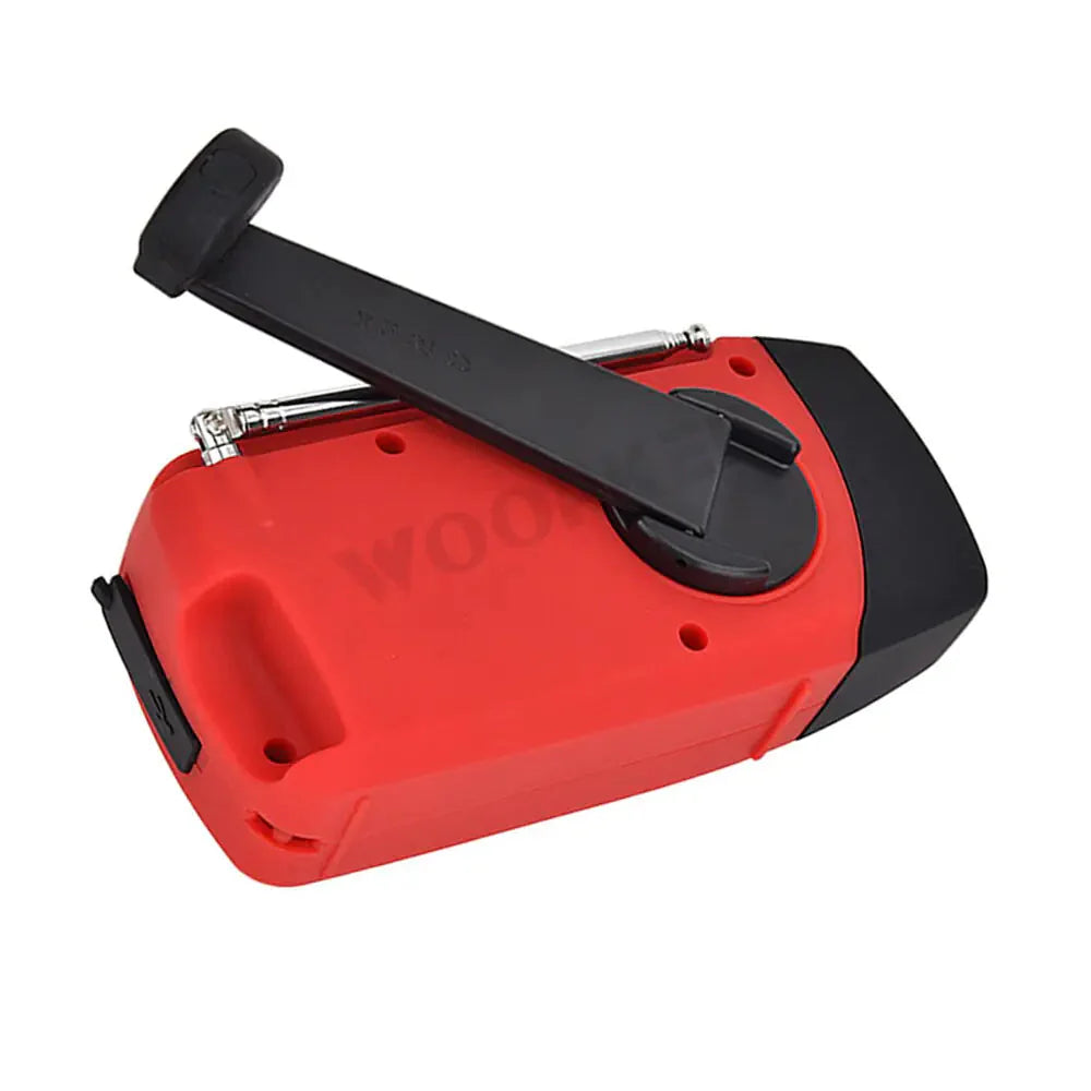 Versatile Emergency Radio with Powerful Flashlight Anti Spier