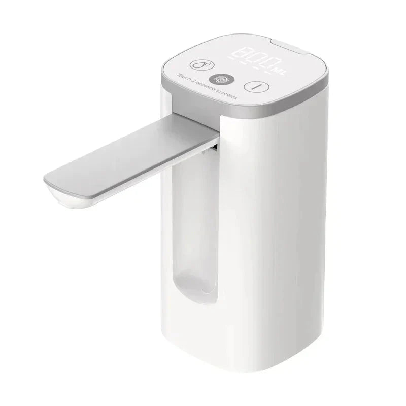 Fingerprint Child Lock Touch Screen Digital Display Folding Electric Pumping Water Device Anti Spier
