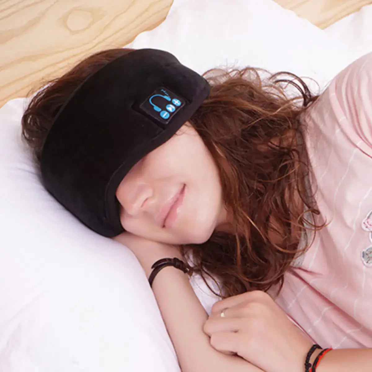 EZ Sleep Eye Blind Fold with Bluetooth Music Anti Spier
