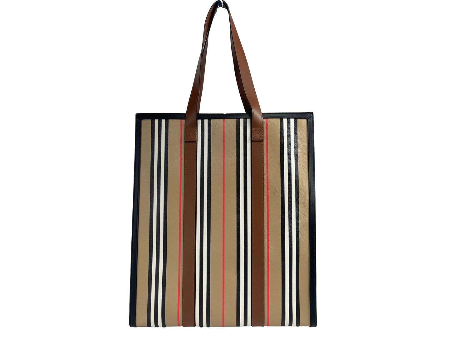 Burberry Medium NS Book Tote Bag Purse Anti Spier