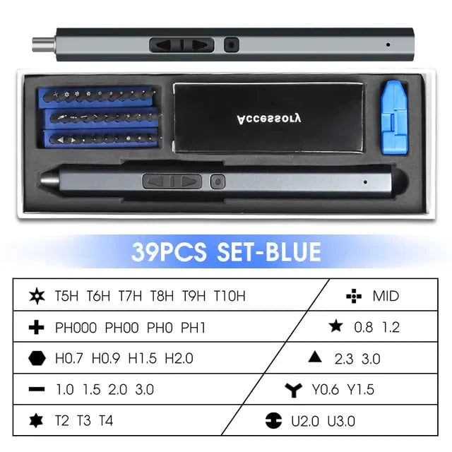 Portable Screw Driver Kits Anti Spier
