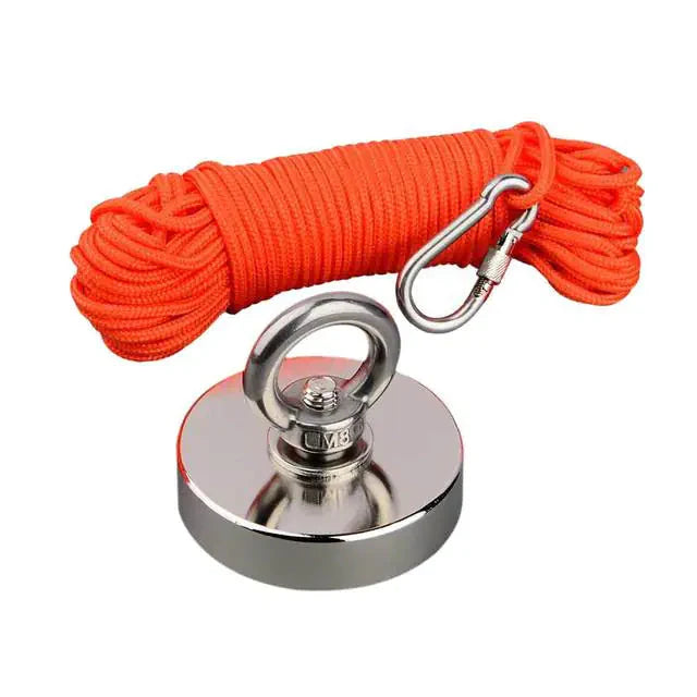 Heavy Duty Fishing Magnet Rope Anti Spier