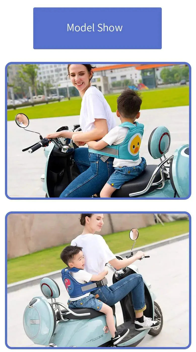 Motorcycle Safety Belt For Kids Anti Spier