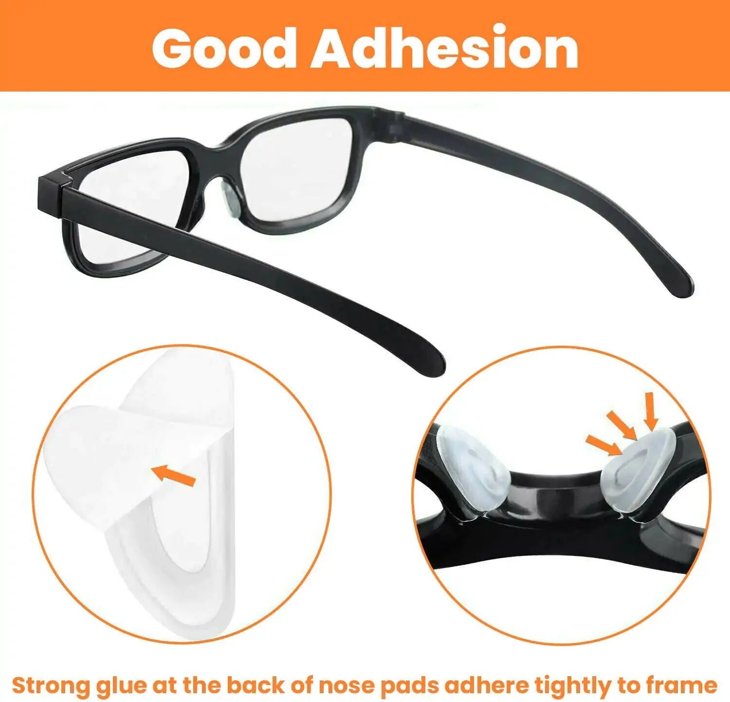 5 Pairs Anti-Slip Nose Pads For Eyeglasses Anti Spier