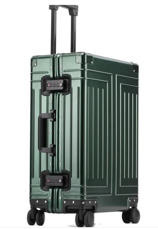 Aluminum Magnesium Alloy Trolley Case Anti Spier