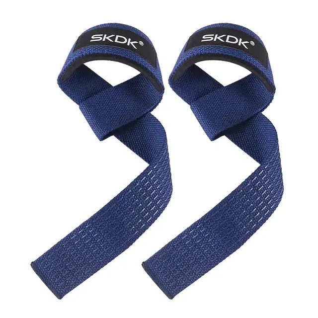 Anti-Slip Silicone Weightlifting Wrist Straps Anti Spier