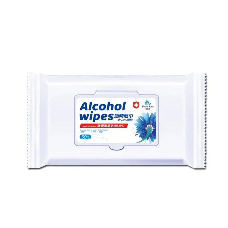 Alcohol Disinfecting Wet Wipes Anti Spier