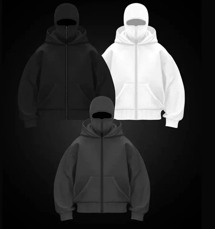 Fleece-lined Double Hood Anti Spier