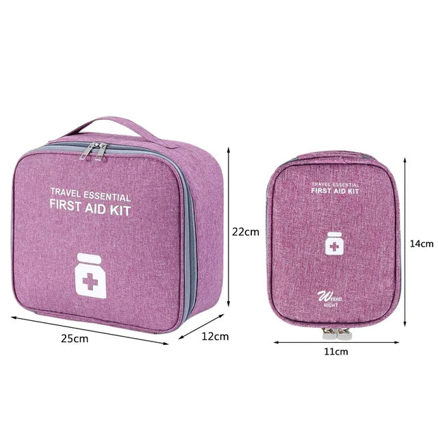 Large Capacity First Aid Kit Home Medicine Storage Anti Spier